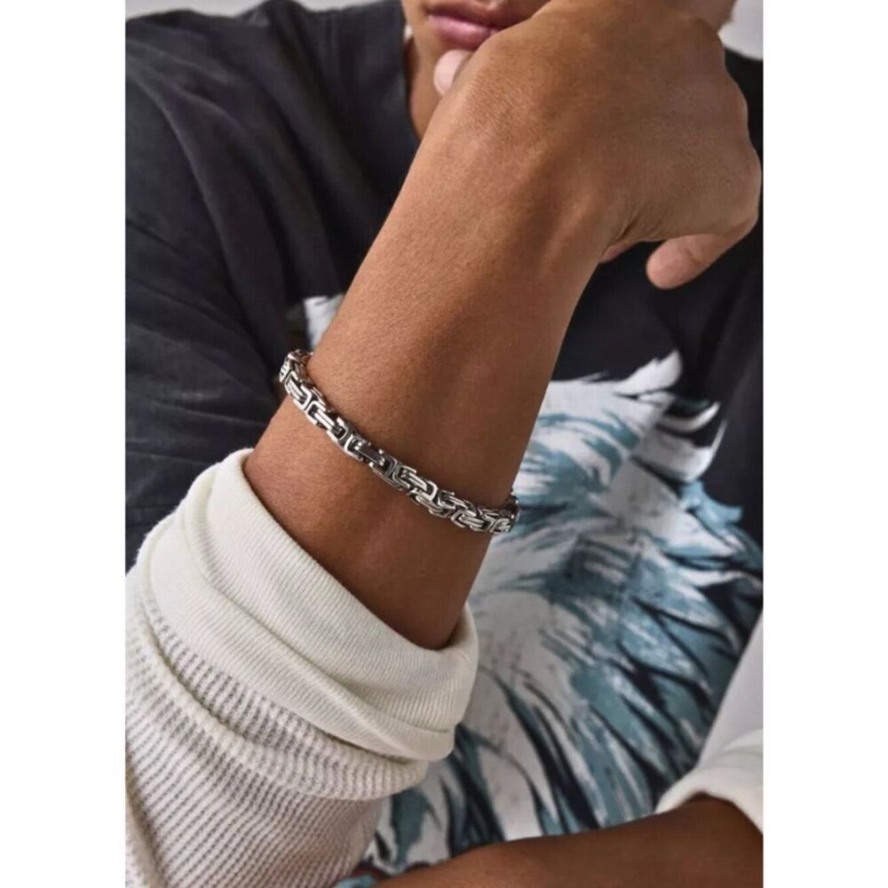 Minimalist Fashion King Chain-Byzantine Chain Stainless Steel Bracelet Unisex
